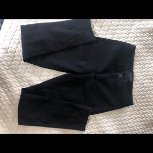 American Bazi Distressed Black Jeggings